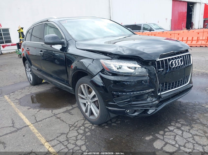 2014 Audi Q7 VIN WA1LGAFE8ED006687 IAAI salvage auction — FRONT END, Salvage (Oregon), sold $2,300 on 2026-07-07 (photo 1)