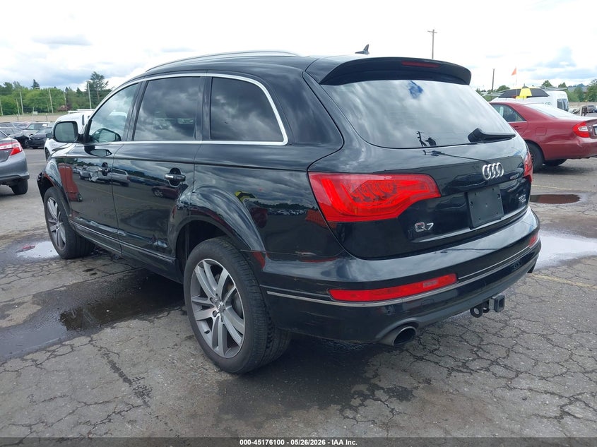 2014 Audi Q7 VIN WA1LGAFE8ED006687 IAAI salvage auction — FRONT END, Salvage (Oregon), sold $2,300 on 2026-07-07 (photo 3)