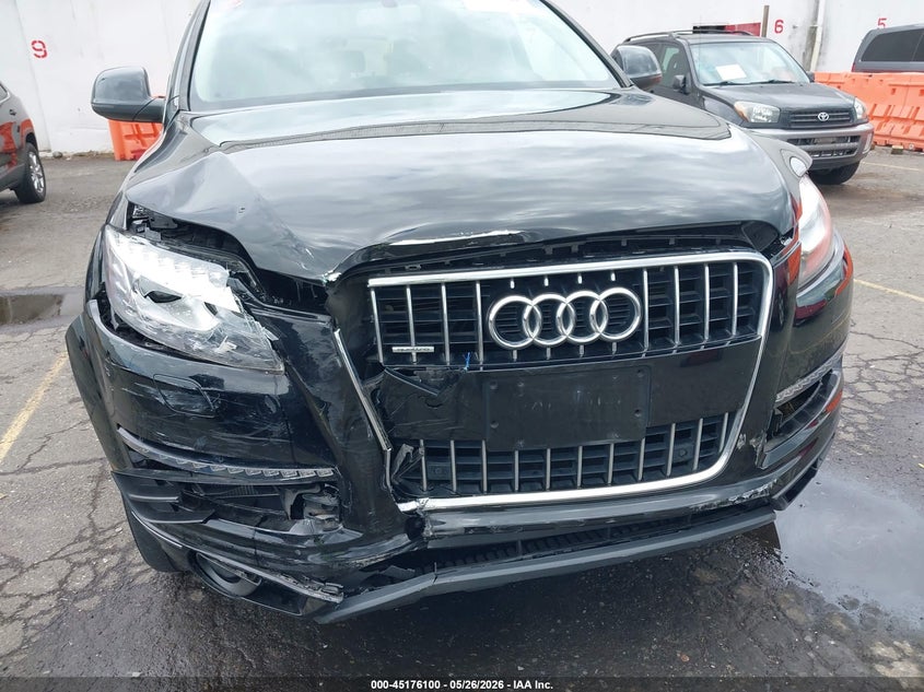 2014 Audi Q7 VIN WA1LGAFE8ED006687 IAAI salvage auction — FRONT END, Salvage (Oregon), sold $2,300 on 2026-07-07 (photo 6)