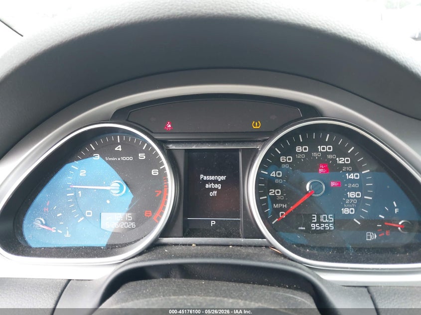 2014 Audi Q7 VIN WA1LGAFE8ED006687 IAAI salvage auction — FRONT END, Salvage (Oregon), sold $2,300 on 2026-07-07 (photo 7)