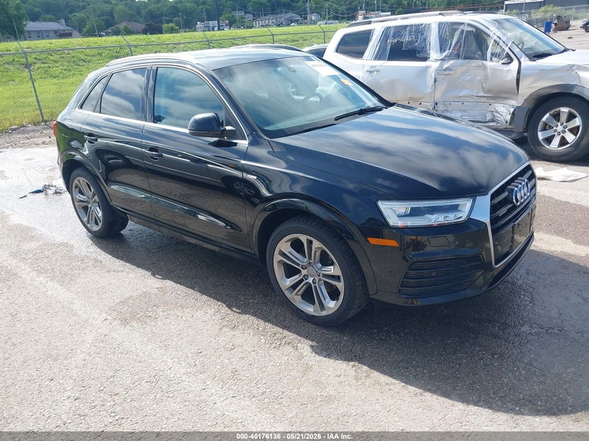2016 Audi Q3 VIN WA1GFCFS2GR011377 IAAI salvage auction — LEFT REAR, Salvage (Missouri), sold $3,125 on 2026-07-28 (photo 1)