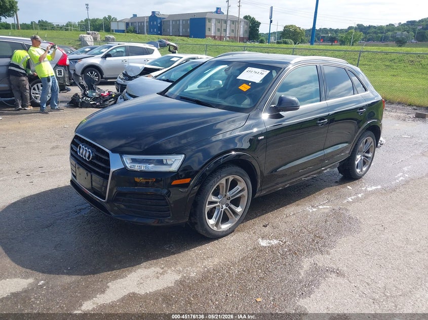 2016 Audi Q3 VIN WA1GFCFS2GR011377 IAAI salvage auction — LEFT REAR, Salvage (Missouri), sold $3,125 on 2026-07-28 (photo 2)