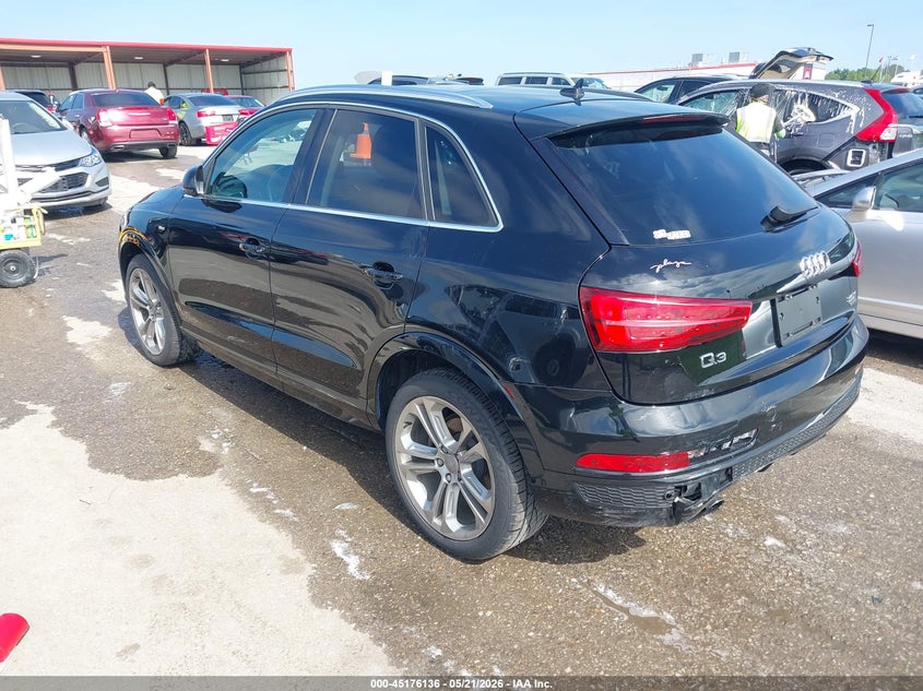 2016 Audi Q3 VIN WA1GFCFS2GR011377 IAAI salvage auction — LEFT REAR, Salvage (Missouri), sold $3,125 on 2026-07-28 (photo 3)