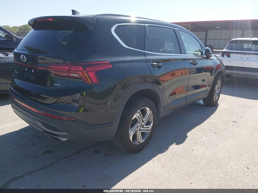 2021 Hyundai Santa fe VIN 5NMS1DAJ4MH353027 IAAI salvage auction — NORMAL WEAR, Sf97 (Washington), sold $12,200 on 2026-07-09 (photo 4)