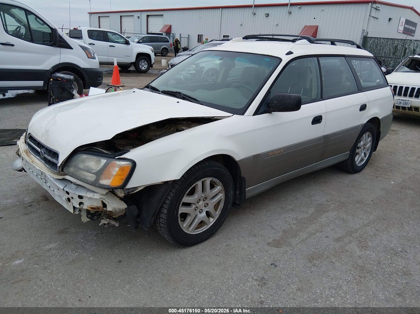 2001 Subaru Outback VIN 4S3BH665317607753 IAAI salvage auction — FRONT END, Salvage (Kansas), sold $25 on 2026-07-10 (photo 2)