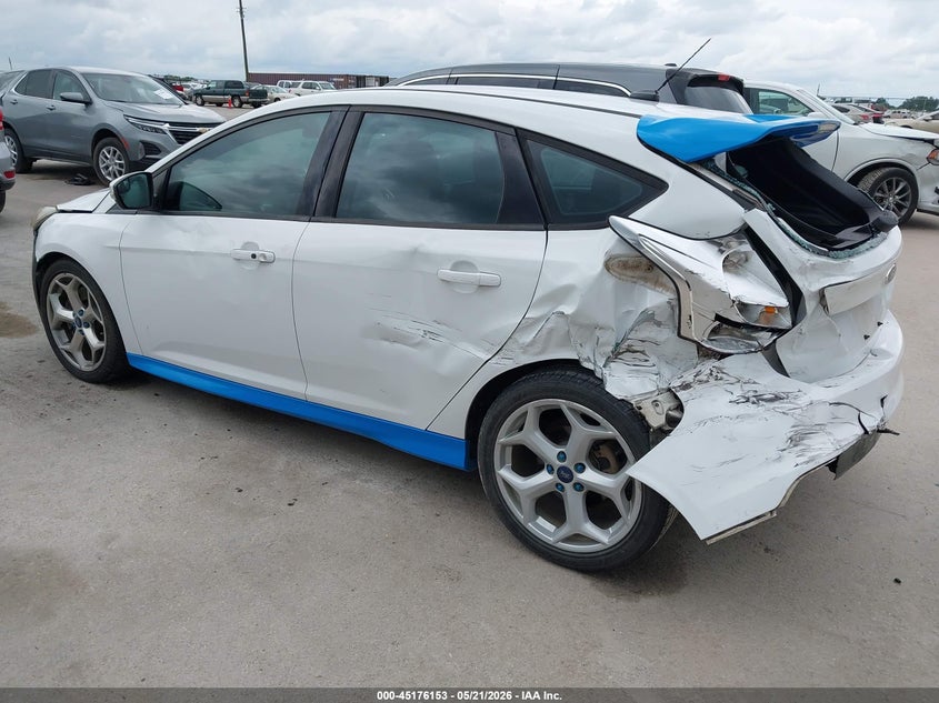 2014 Ford Focus VIN 1FADP3L96EL311050 IAAI salvage auction — FRONT & REAR, Salvage (Texas), sold $700 on 2026-07-20 (photo 3)