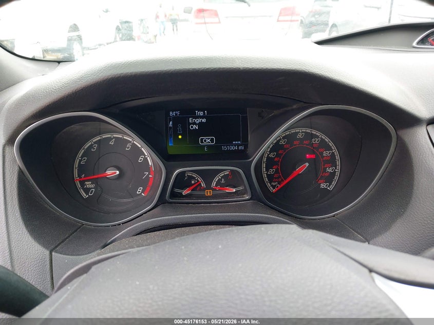 2014 Ford Focus VIN 1FADP3L96EL311050 IAAI salvage auction — FRONT & REAR, Salvage (Texas), sold $700 on 2026-07-20 (photo 7)