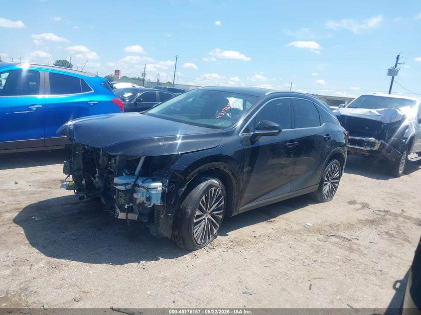 2023 Lexus Rx VIN JTJCHMAA4P2005380 IAAI salvage auction — FRONT END, Original (Texas), sold $23,200 on 2026-08-01 (photo 2)