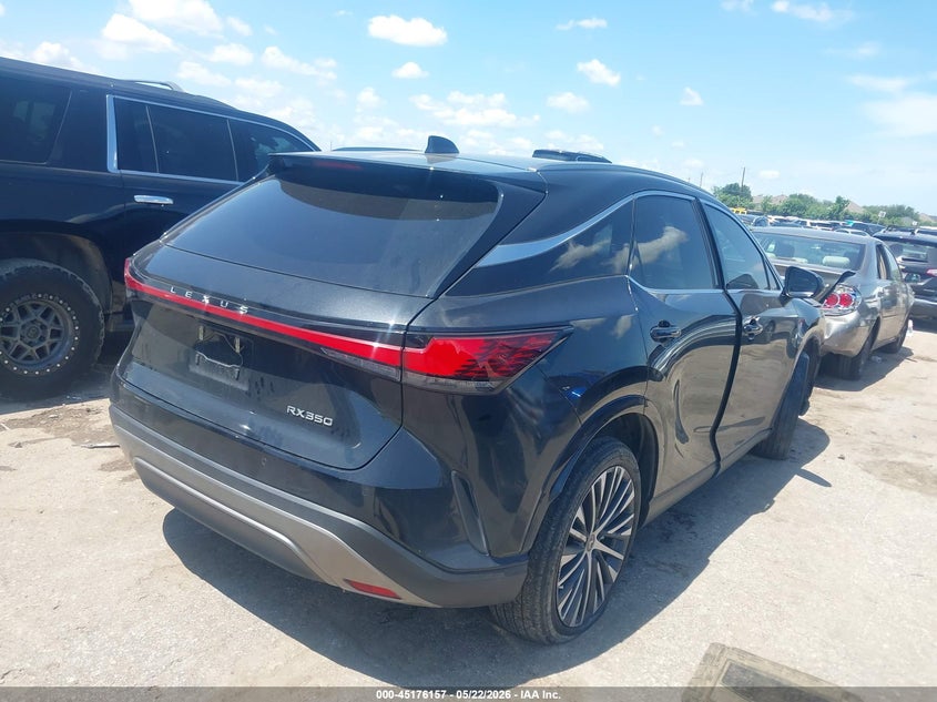 2023 Lexus Rx VIN JTJCHMAA4P2005380 IAAI salvage auction — FRONT END, Original (Texas), sold $23,200 on 2026-08-01 (photo 4)