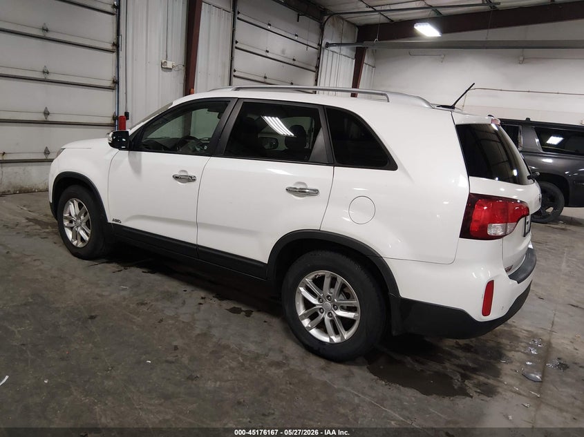 2014 Kia Sorento VIN 5XYKTCA68EG547779 IAAI salvage auction — HAIL, Salvage (Iowa), sold $2,100 on 2026-07-07 (photo 3)