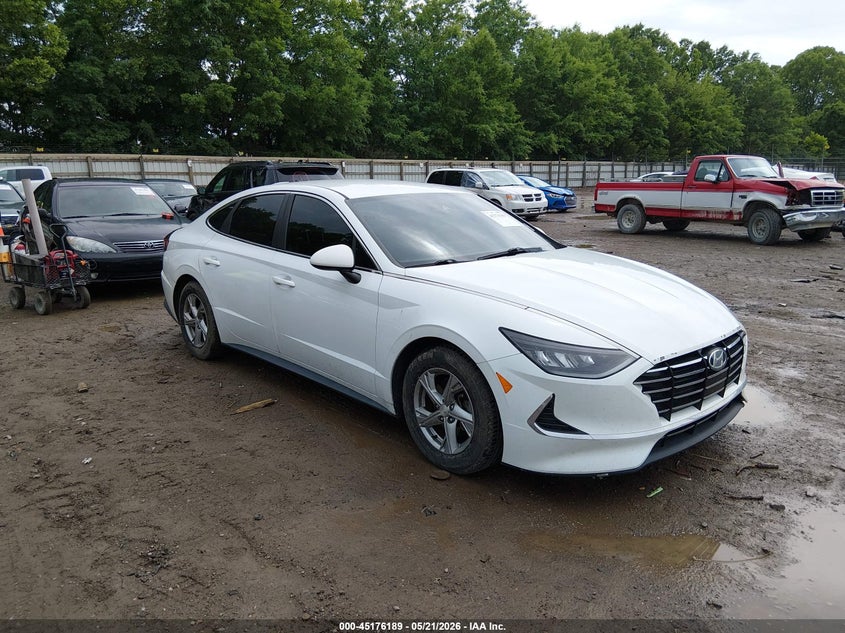 2020 Hyundai Sonata VIN 5NPEG4JA2LH046145 IAAI salvage auction — SIDE, Salvage (Tennessee), sold $3,050 on 2026-07-17 (photo 1)