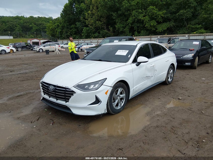 2020 Hyundai Sonata VIN 5NPEG4JA2LH046145 IAAI salvage auction — SIDE, Salvage (Tennessee), sold $3,050 on 2026-07-17 (photo 2)
