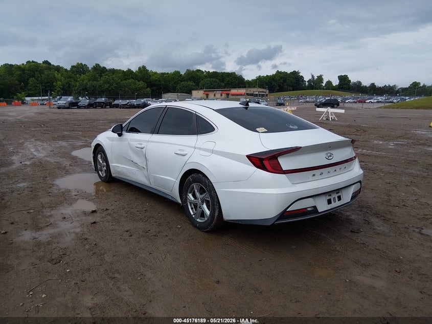 2020 Hyundai Sonata VIN 5NPEG4JA2LH046145 IAAI salvage auction — SIDE, Salvage (Tennessee), sold $3,050 on 2026-07-17 (photo 3)