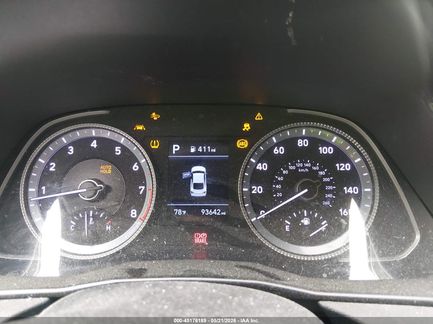 2020 Hyundai Sonata VIN 5NPEG4JA2LH046145 IAAI salvage auction — SIDE, Salvage (Tennessee), sold $3,050 on 2026-07-17 (photo 7)