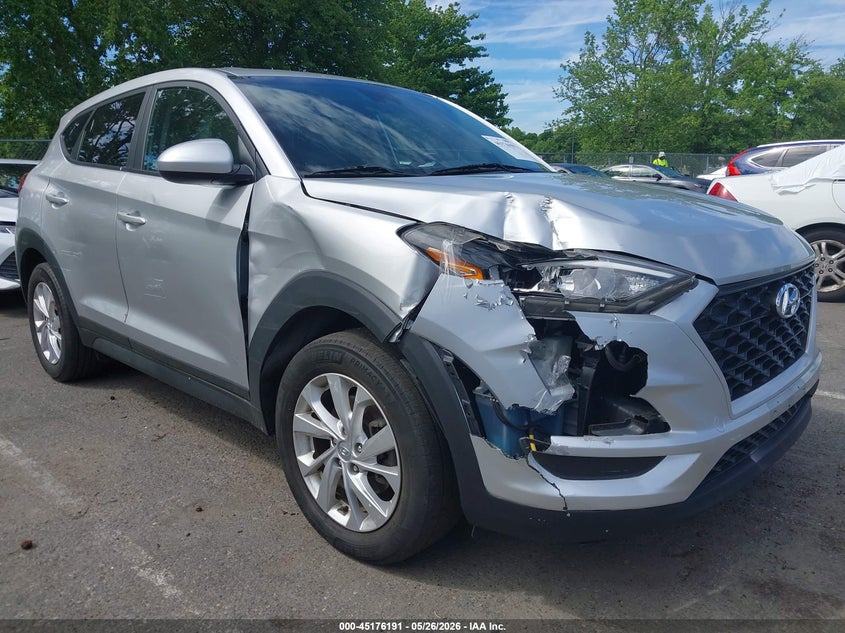 2019 Hyundai Tucson VIN KM8J2CA49KU066121 IAAI salvage auction — FRONT & REAR, Salvage (New Jersey), sold $2,900 on 2026-07-20 (photo 1)