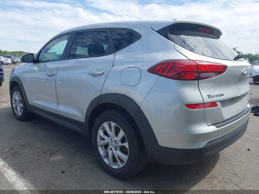 2019 Hyundai Tucson VIN KM8J2CA49KU066121 IAAI salvage auction — FRONT & REAR, Salvage (New Jersey), sold $2,900 on 2026-07-20 (photo 3)