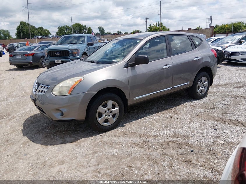 2013 Nissan Rogue VIN JN8AS5MV8DW665608 IAAI salvage auction — HAIL, Salvage Title, sold $1,200 on 2026-07-27 (photo 2)
