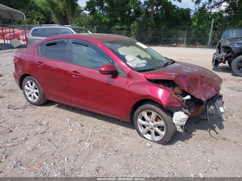 2010 Mazda 3 VIN JM1BL1SF1A1273032 IAAI salvage auction — FRONT END, Salvage (Georgia), sold $250 on 2026-07-10 (photo 1)