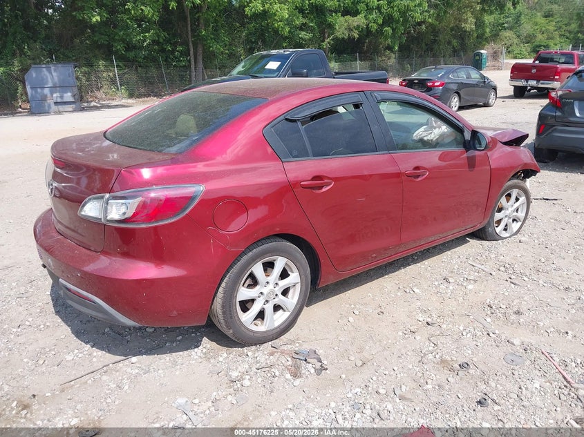 2010 Mazda 3 VIN JM1BL1SF1A1273032 IAAI salvage auction — FRONT END, Salvage (Georgia), sold $250 on 2026-07-10 (photo 4)