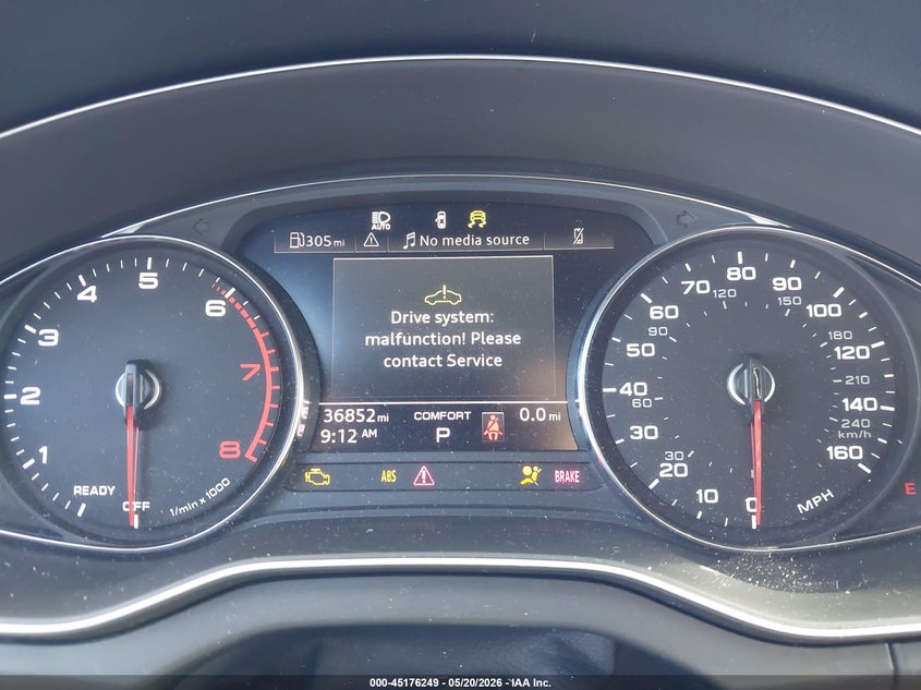 2021 Audi Q5 VIN WA1AAAFY8M2102672 IAAI salvage auction — FRONT END, Certificate Of Destruction (Florida), sold $4,500 on 2026-07-13 (photo 7)