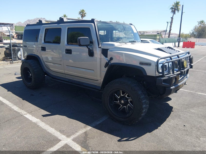 2003 Hummer H2 VIN 5GRGN23U83H147102 IAAI salvage auction — LEFT SIDE, Salvage (Nevada), sold $2,000 on 2026-07-24 (photo 1)