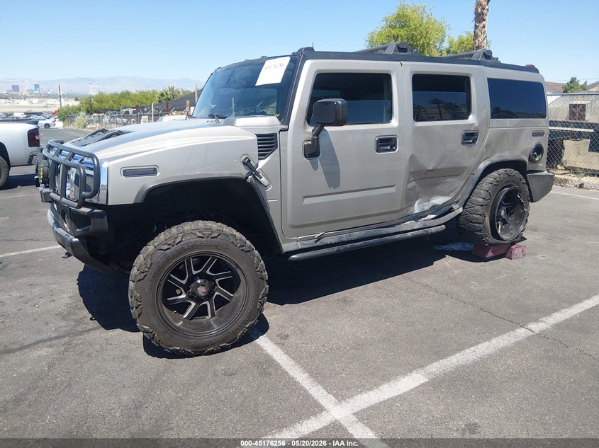 2003 Hummer H2 VIN 5GRGN23U83H147102 IAAI salvage auction — LEFT SIDE, Salvage (Nevada), sold $2,000 on 2026-07-24 (photo 2)