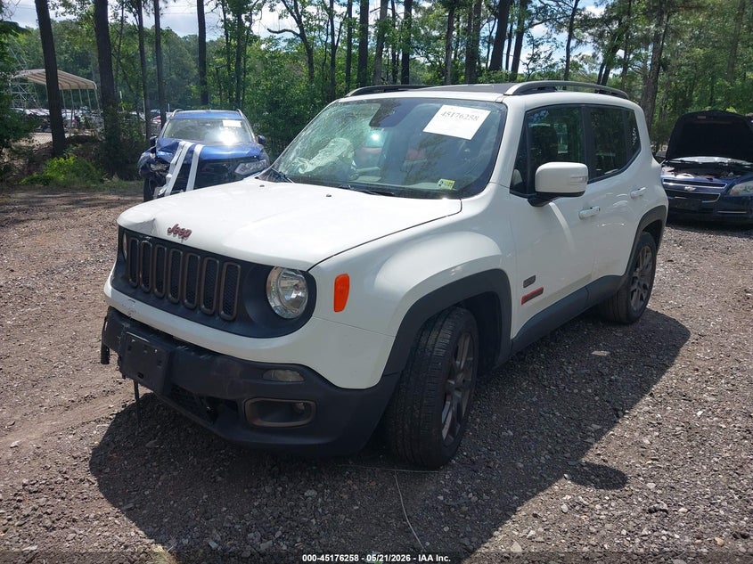 2016 Jeep Renegade VIN ZACCJABT5GPC96029 IAAI salvage auction — FRONT END, Salvage (Virginia), sold $375 on 2026-07-28 (photo 2)