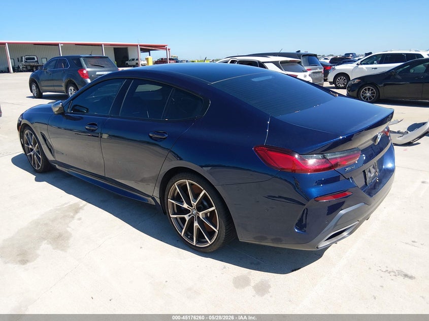 2020 BMW 8er VIN WBAGV8C03LCD76964 IAAI salvage auction — WATER/FLOOD, Salvage Title, sold $22,350 on 2026-07-13 (photo 3)