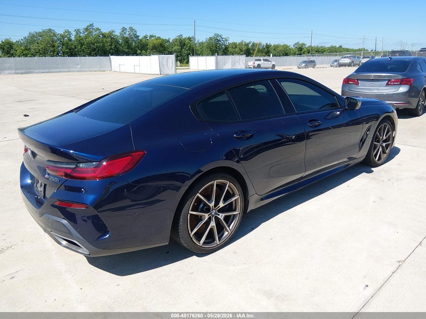 2020 BMW 8er VIN WBAGV8C03LCD76964 IAAI salvage auction — WATER/FLOOD, Salvage Title, sold $22,350 on 2026-07-13 (photo 4)