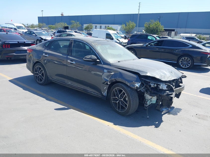2020 Kia Optima VIN 5XXGT4L30LG433629 IAAI salvage auction — FRONT END, Salvage (California), sold $625 on 2026-07-29 (photo 1)