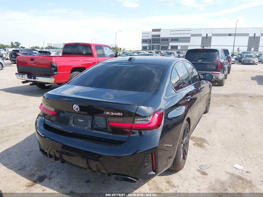 2023 BMW 3er VIN 3MW49FF07P8C90560 IAAI salvage auction — FRONT END, Original (Texas), sold $25,000 on 2026-07-28 (photo 4)