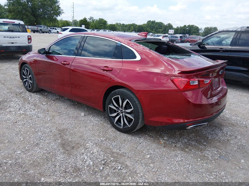 2024 Chevrolet Malibu VIN 1G1ZG5ST9RF183974 IAAI salvage auction — HAIL, Clear (Missouri), sold $9,200 on 2026-07-20 (photo 3)