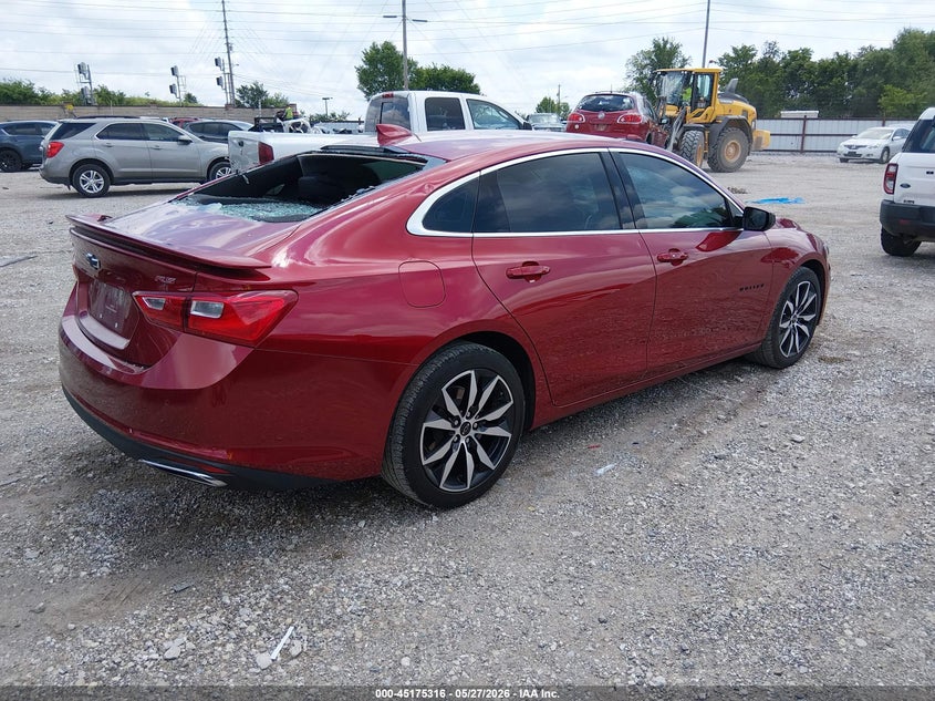 2024 Chevrolet Malibu VIN 1G1ZG5ST9RF183974 IAAI salvage auction — HAIL, Clear (Missouri), sold $9,200 on 2026-07-20 (photo 4)
