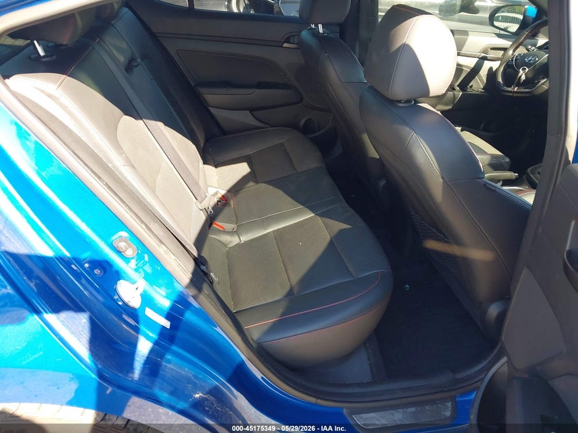 2017 Hyundai Elantra VIN KMHD04LB2HU332446 IAAI salvage auction — LEFT SIDE, Salvage Title, sold $1,950 on 2026-07-17 (photo 8)