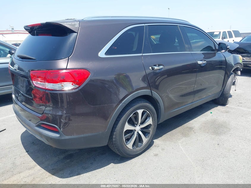 2016 Kia Sorento VIN 5XYPH4A1XGG056229 IAAI salvage auction — FRONT END, Salvage (California), sold $225 on 2026-07-23 (photo 4)
