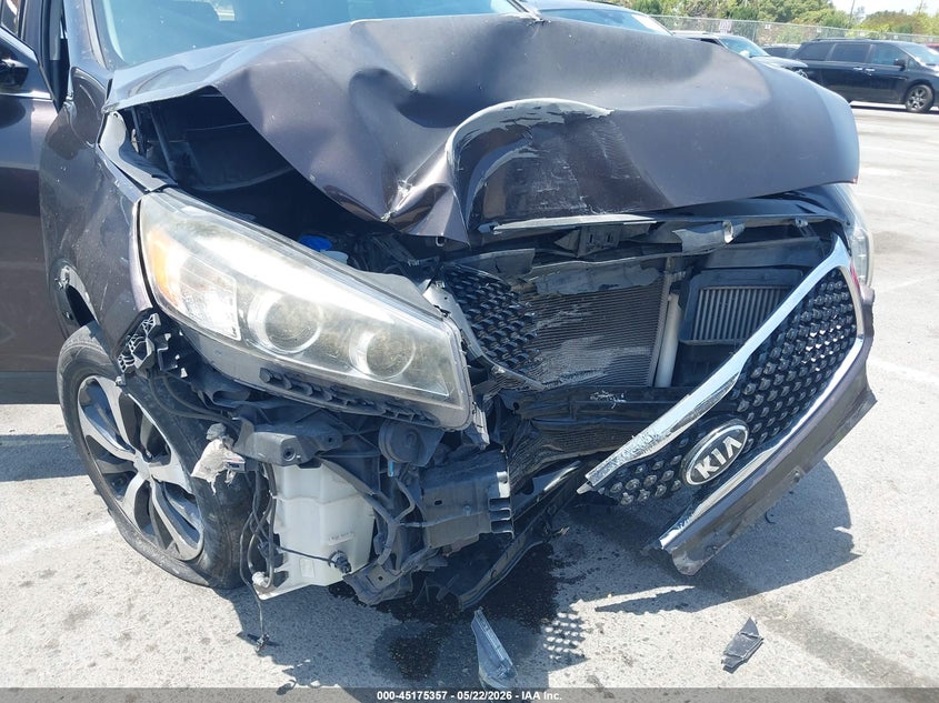 2016 Kia Sorento VIN 5XYPH4A1XGG056229 IAAI salvage auction — FRONT END, Salvage (California), sold $225 on 2026-07-23 (photo 6)