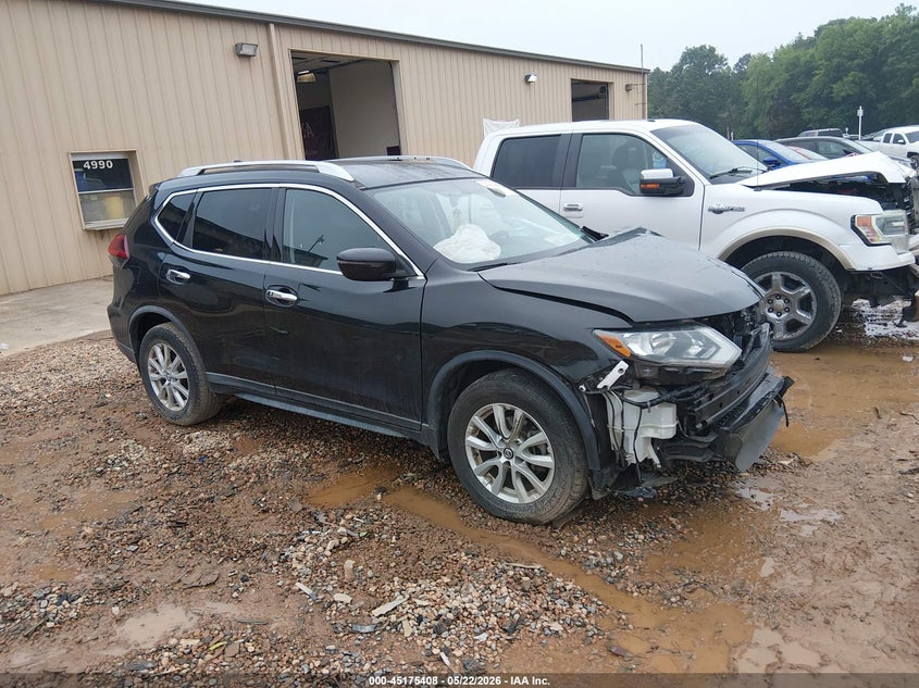 2018 Nissan Rogue VIN KNMAT2MT3JP526448 IAAI salvage auction — LEFT FRONT, Salvage (North Carolina), sold $450 on 2026-07-27 (photo 1)