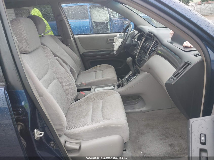 2002 Toyota Highlander VIN JTEGF21A620069144 IAAI salvage auction — FRONT END, Salvage (Ohio), sold $25 on 2026-07-06 (photo 5)
