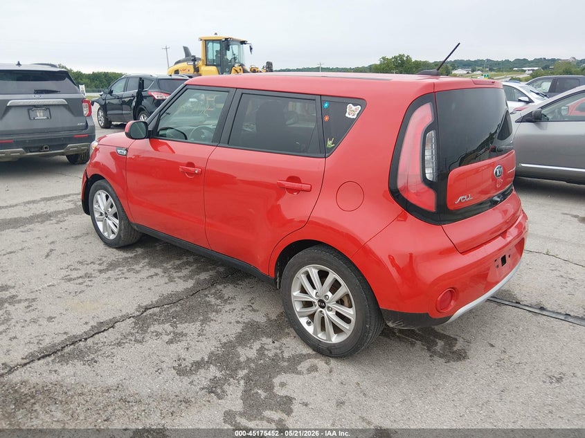 2018 Kia Soul VIN KNDJP3A58J7600396 IAAI salvage auction — FRONT END, Salvage (Missouri), sold $1,100 on 2026-07-16 (photo 3)