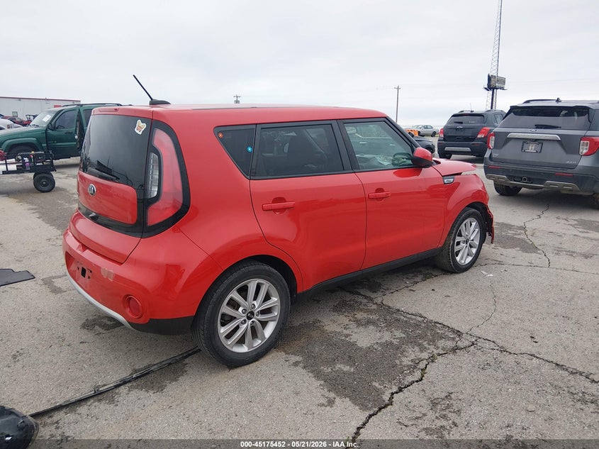2018 Kia Soul VIN KNDJP3A58J7600396 IAAI salvage auction — FRONT END, Salvage (Missouri), sold $1,100 on 2026-07-16 (photo 4)