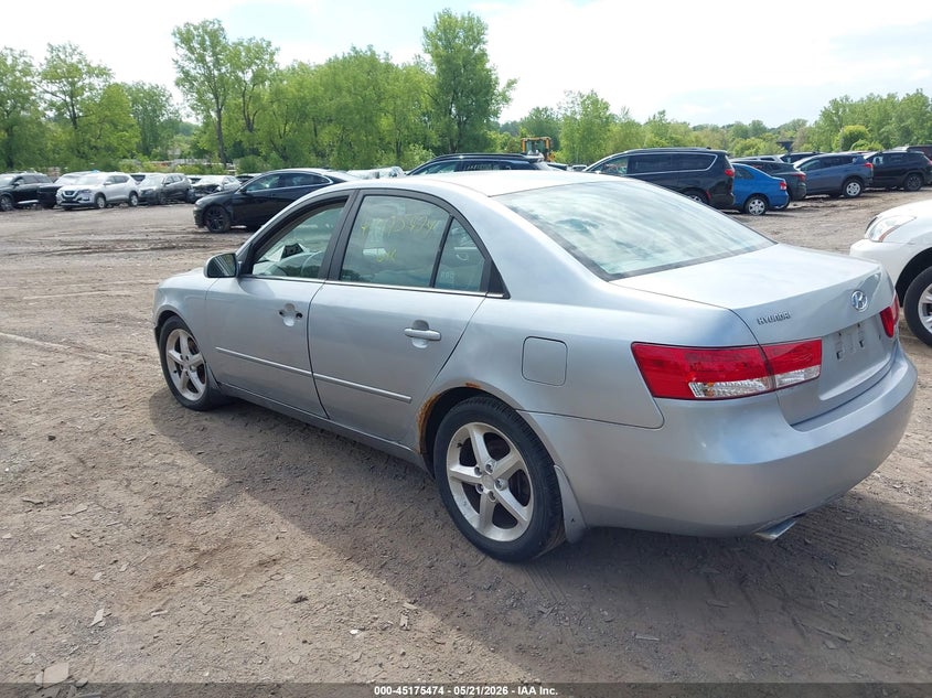 2006 Hyundai Sonata VIN 5NPEU46F86H111842 IAAI salvage auction — THEFT, Prior Salvage (Minnesota), sold $25 on 2026-07-29 (photo 3)
