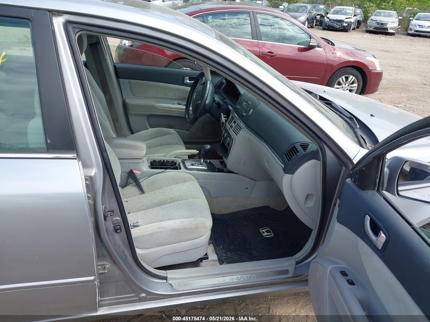 2006 Hyundai Sonata VIN 5NPEU46F86H111842 IAAI salvage auction — THEFT, Prior Salvage (Minnesota), sold $25 on 2026-07-29 (photo 5)