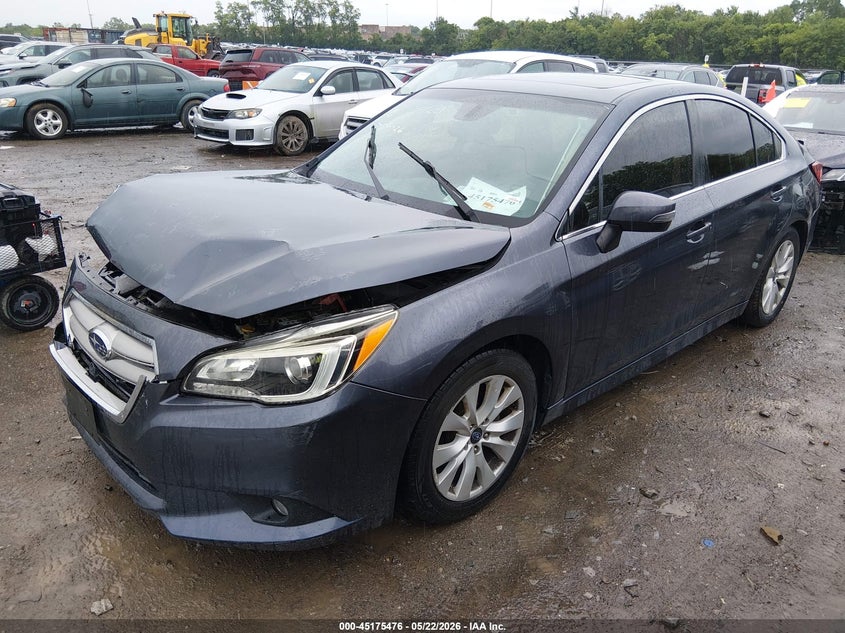 2017 Subaru LEGACY VIN 4S3BNAH61H3061120 IAAI salvage auction — FRONT END, Salvage (Tennessee), sold $750 on 2026-07-09 (photo 2)