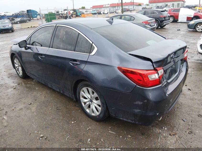 2017 Subaru LEGACY VIN 4S3BNAH61H3061120 IAAI salvage auction — FRONT END, Salvage (Tennessee), sold $750 on 2026-07-09 (photo 3)