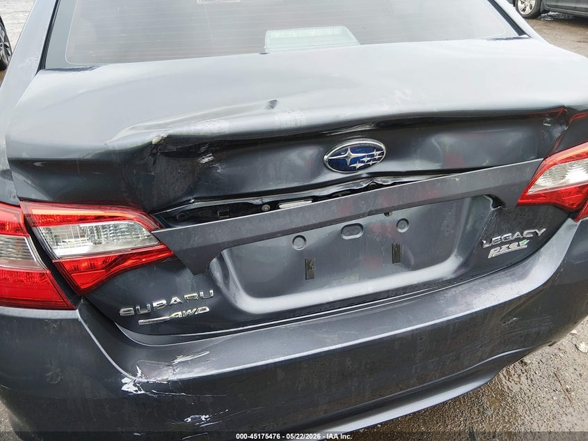 2017 Subaru LEGACY VIN 4S3BNAH61H3061120 IAAI salvage auction — FRONT END, Salvage (Tennessee), sold $750 on 2026-07-09 (photo 6)