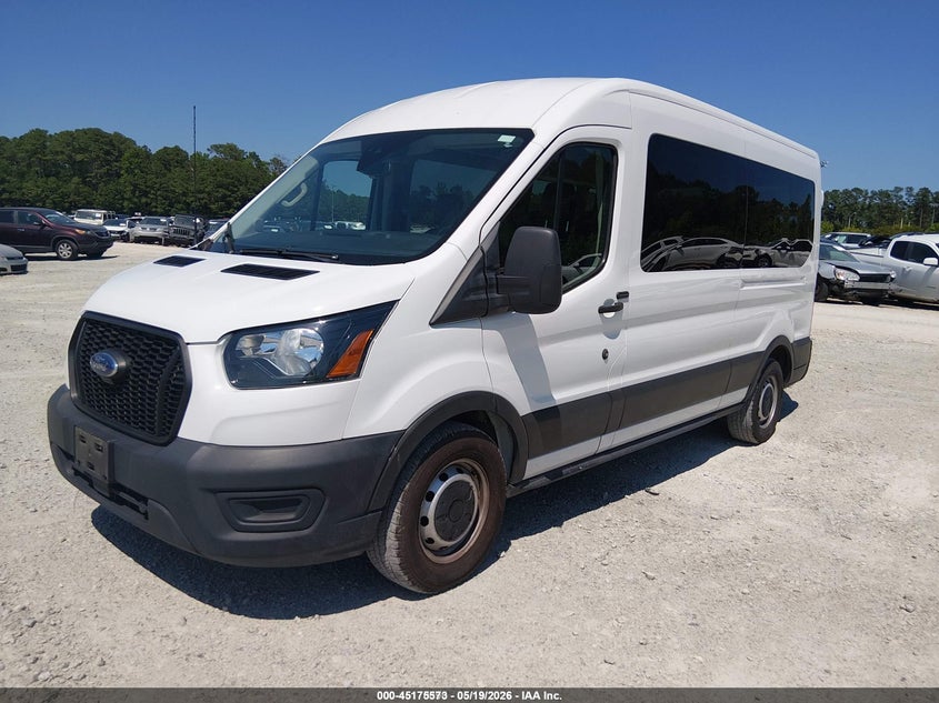 2021 Ford Transit-350 VIN 1FBAX2C88MKA85620 IAAI salvage auction — NORMAL WEAR, Sf97 (North Carolina), sold $24,600 on 2026-07-16 (photo 2)