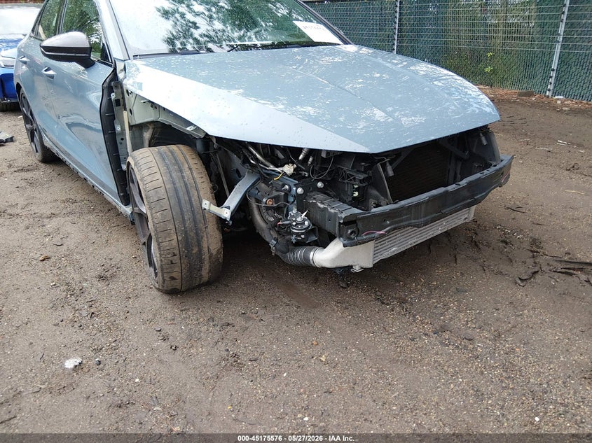 2024 Audi Rs3 VIN WUAG4DGY8RA910592 IAAI salvage auction — RIGHT FRONT, Salvage Title, sold $23,200 on 2026-07-27 (photo 6)