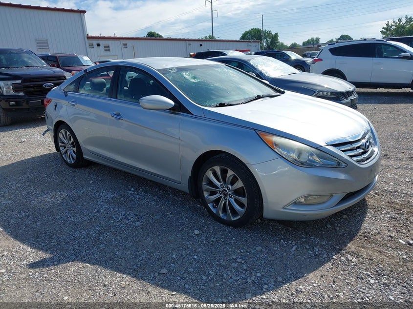 2013 Hyundai Sonata VIN 5NPEC4AC8DH597176 IAAI salvage auction — HAIL, Clear (Missouri), sold $175 on 2026-07-13 (photo 1)