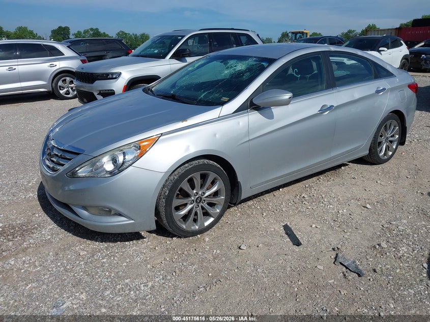 2013 Hyundai Sonata VIN 5NPEC4AC8DH597176 IAAI salvage auction — HAIL, Clear (Missouri), sold $175 on 2026-07-13 (photo 2)