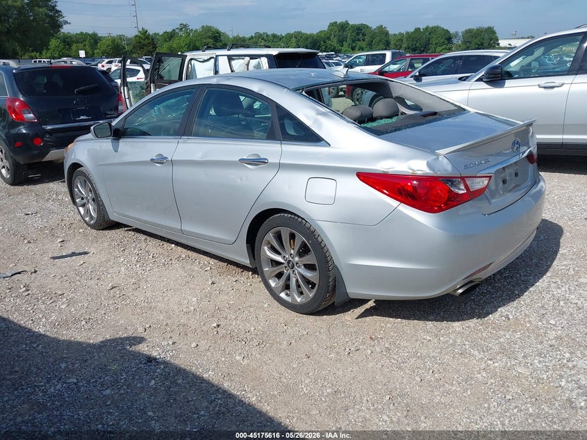 2013 Hyundai Sonata VIN 5NPEC4AC8DH597176 IAAI salvage auction — HAIL, Clear (Missouri), sold $175 on 2026-07-13 (photo 3)